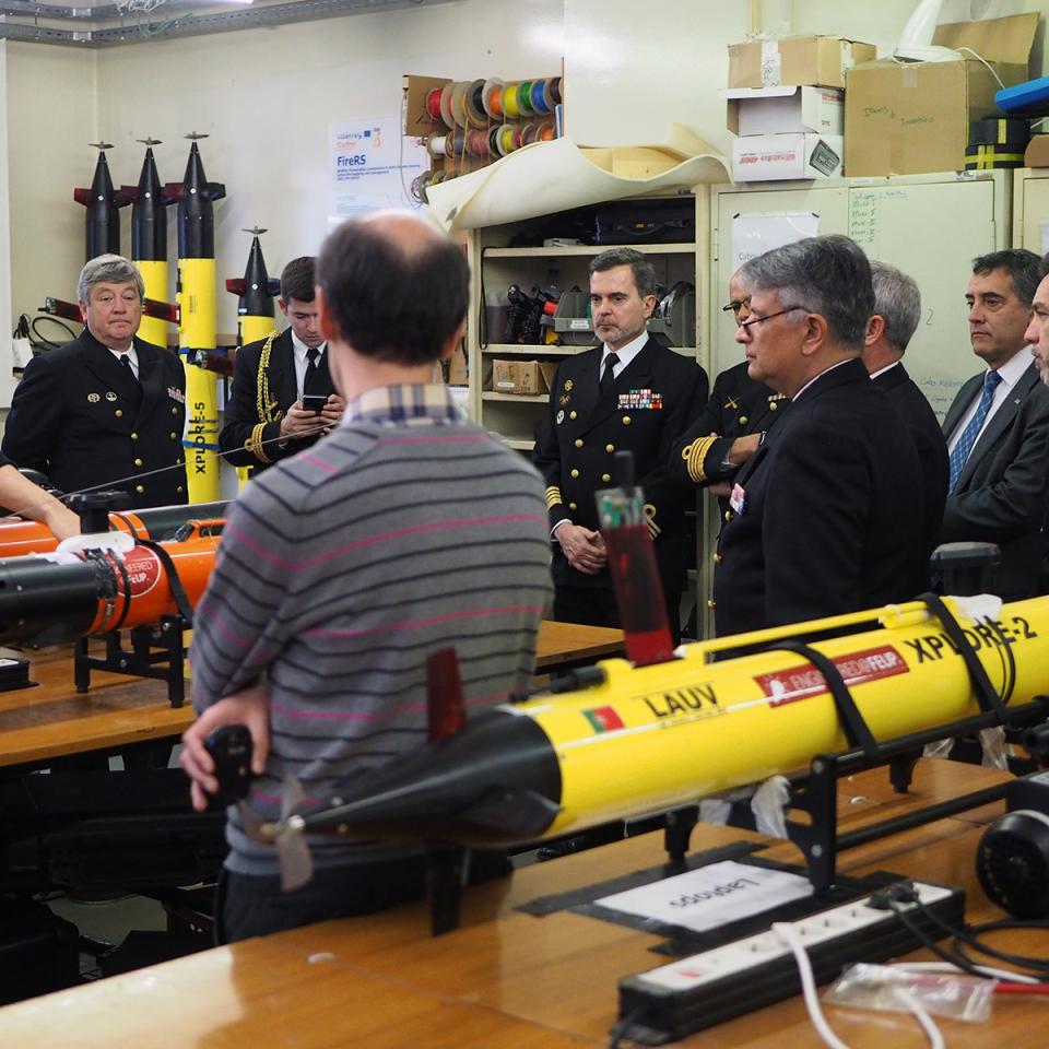 New cooperation protocol between the Portuguese Navy and LSTS