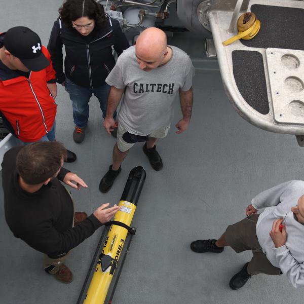 Exploring Front with Multiple Robots